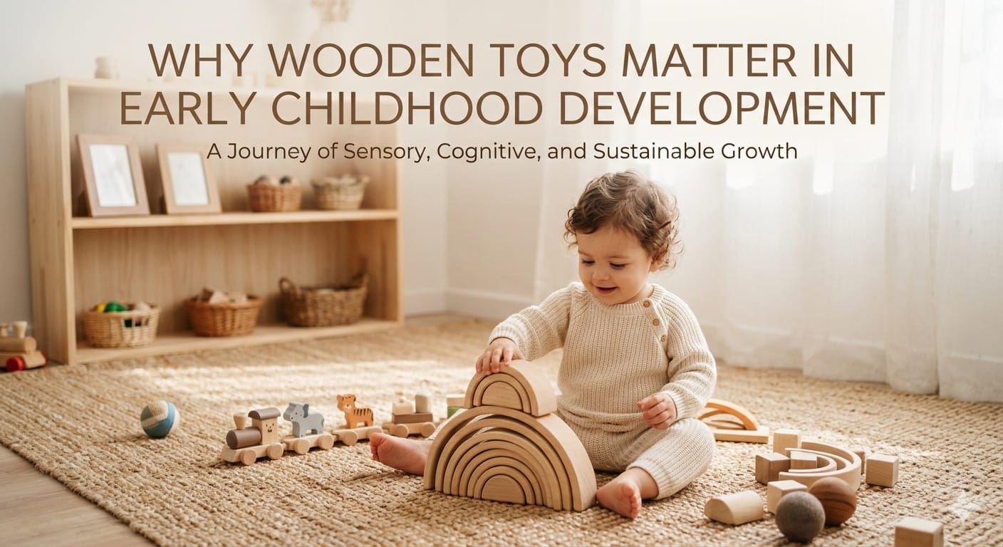 Why Wooden Toys Matter in Early Childhood Development | Purely Baby