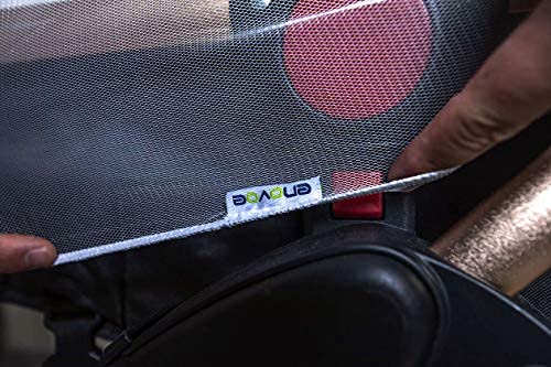 Enovoe Baby Mosquito Net for Stroller - Durable Cover for Cribs, Bassinets, Playards, Brown