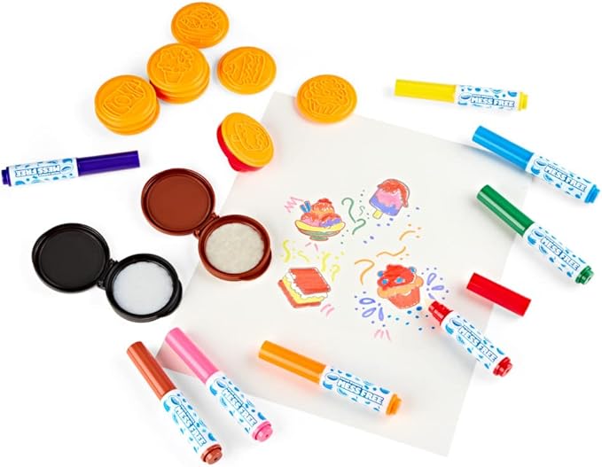 Crayola Color Wonder Mess Free Coloring Set, 50 Blank Coloring Pages, Scented Color Wonder Stamps and Markers, Refill Set