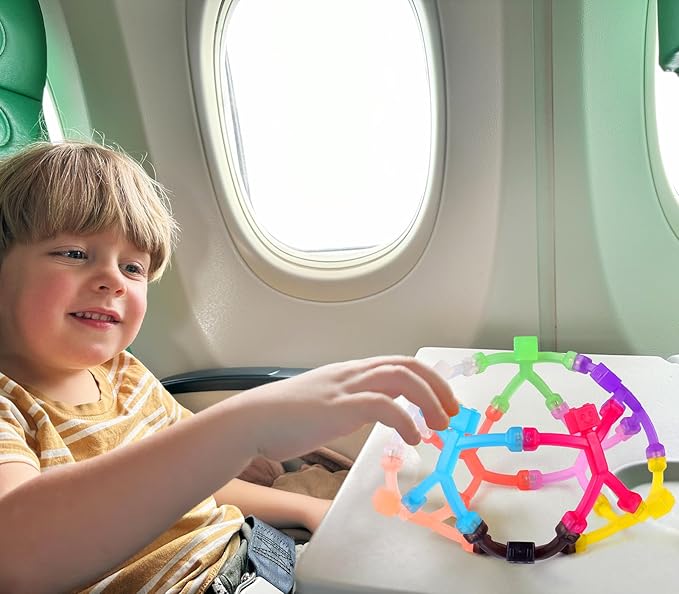 12 PCS Magnetic Travel Toys for Kids, Creative, Portable and Educational, Magnetic-People-Magnet-Men: Cute Robot & Funny Magnets, Small Fidget Toys for Classroom Prizes, Easter Egg Stuffers, Office