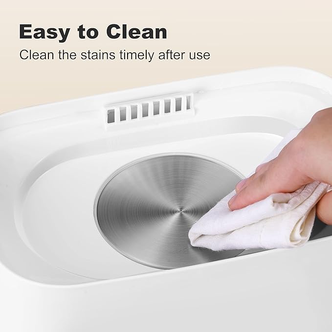Baby Bottle Steamer and Dryer, Electric Steamer and Dryer for Baby Bottles, 4-in-1 Bottle Steamer and Dryer, Universal Fit for All Bottles, LED Touch Screen, Auto Shut-Off
