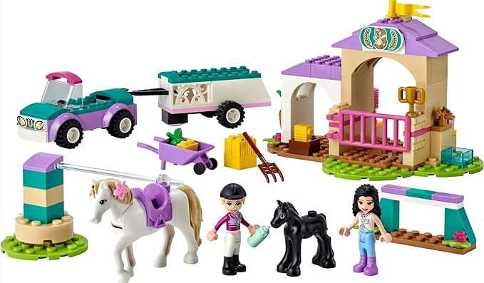 LEGO Friends 41441 Horse Training and Trailer Building Set 4+(148 Pieces)