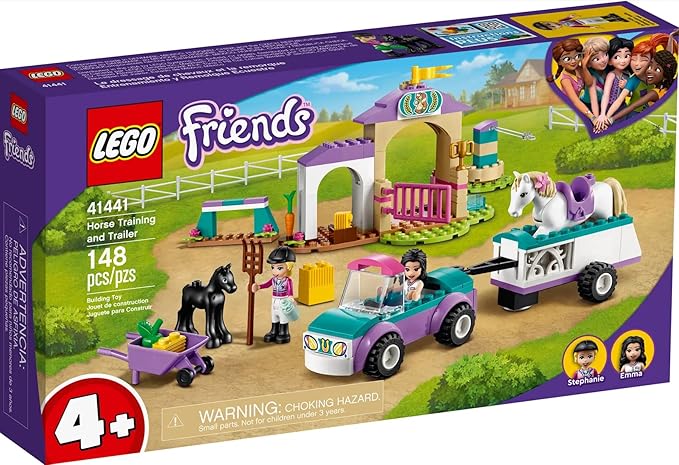 LEGO Friends 41441 Horse Training and Trailer Building Set 4+(148 Pieces)