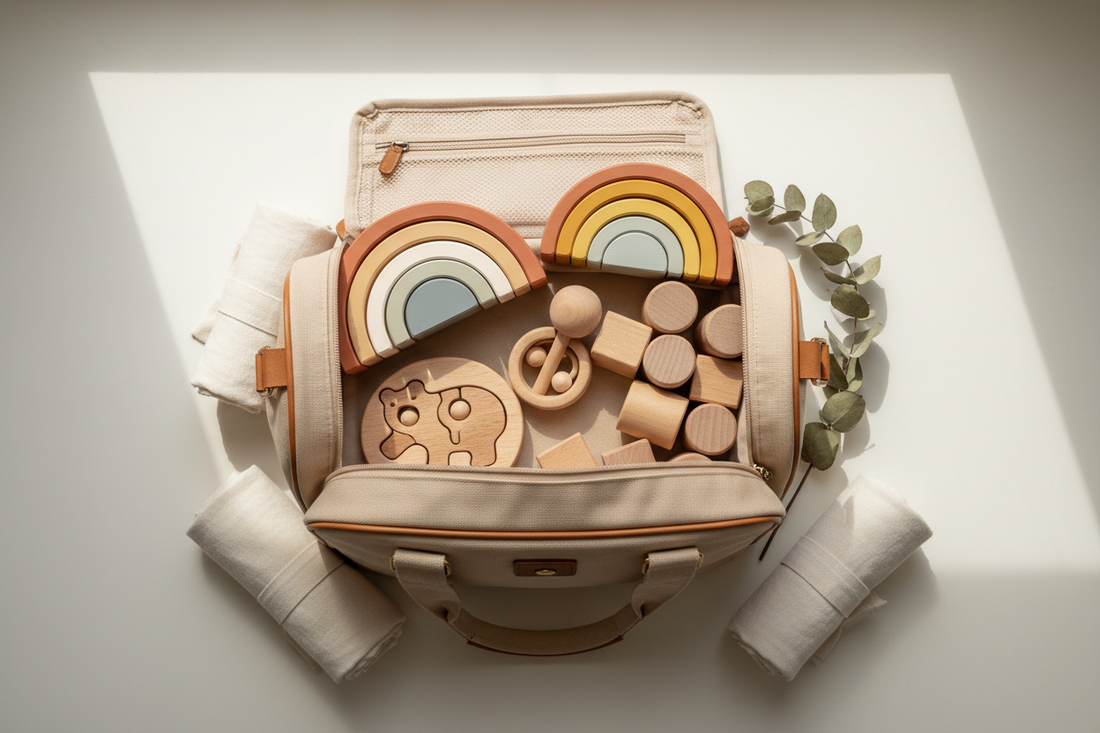 Montessori Travel Toys: Portable Activity Guide by Age