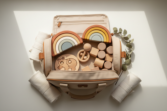 Montessori Travel Toys: Portable Activity Guide by Age