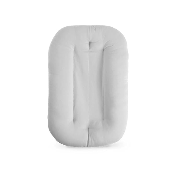 Baby Lounger for Newborn 0-18 Months, Bionic Design Infant Floor Seats & Loungers for Home and Travel, Soft Organic Cotton Baby Lounger, Newborn Babies Shower Gifts