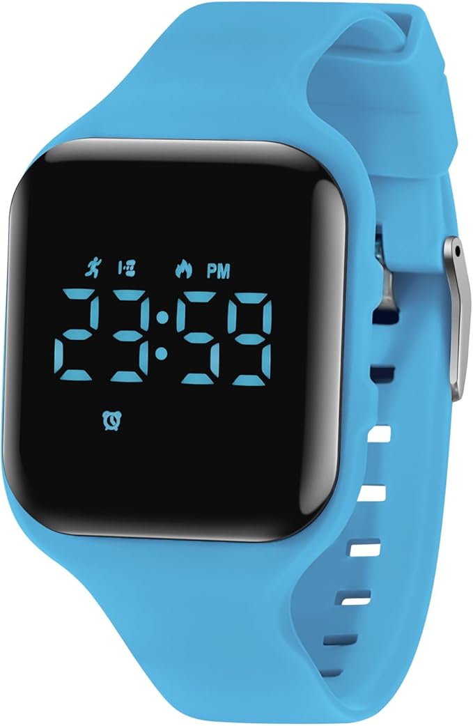 Kids Watches for Girls Boys Digital Sport Watch with Step Counter Pedometer Vibration Alarm Clock, No App Waterproof Fitness Tracker Kids Watch Boys Girls Teens Students Ages 5-16