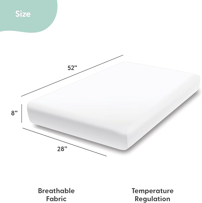 The Peanutshell 4-Pack Organic Fitted Crib Sheet Set - Soft & Breathable Baby Girl or Boy Crib Sheets, 100% Jersey Cotton Nursery Decor, Fit for Standard Mattress Cover- Check