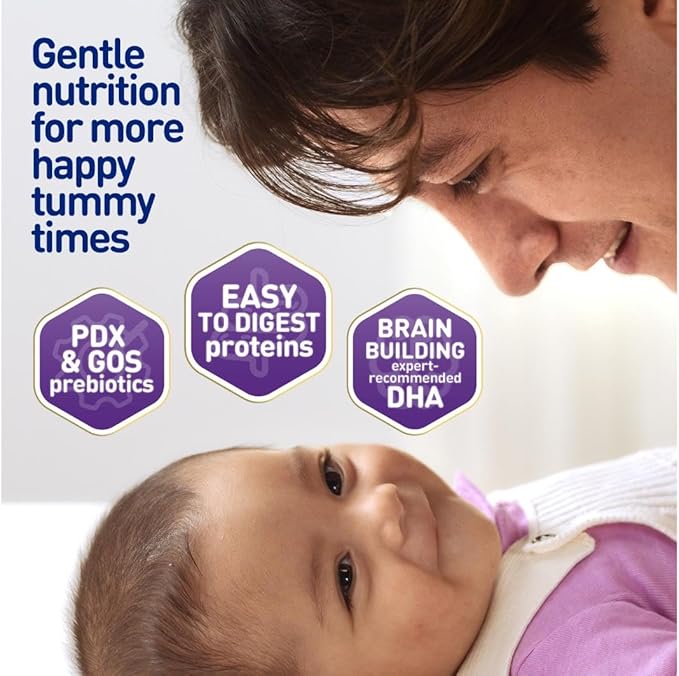 Enfamil NeuroPro Gentlease Baby Formula, Brain Building DHA, HuMO6 Immune Blend, Designed to Reduce Fussiness, Crying, Gas & Spit-up in 24 Hrs, Ready-to-Feed Infant Formula, Liquid, 2 Fl Oz (24 Count)