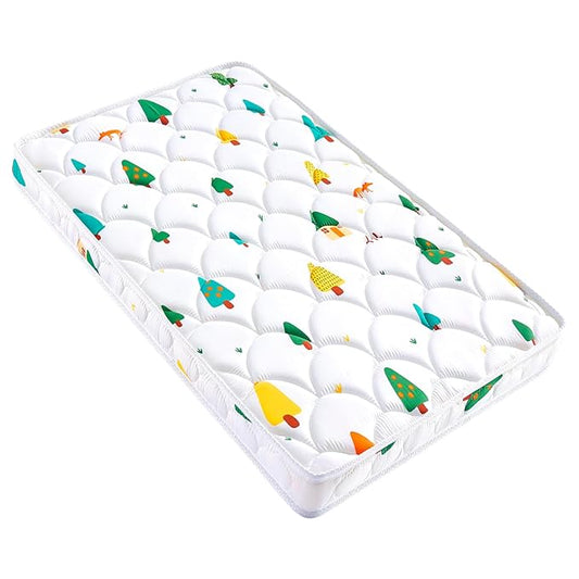 Baby Bassinet Mattress 32 x 18 inches- Firm Support and Comfort Premium Foam,Noiseless and Odorless,Hypoallergenic Small Crib Mattress, Fits Moses Basket, Dual Sided with Soft Breathable Fabric