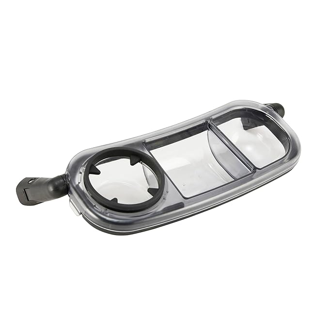 Snack Tray Fits for UPPAbaby Vista V3/Vista V2/Vista/Cruz/Cruz V2/ RumbleSeat/RumbleSeat V2, Updated Snack Tray with Two Snack Compartments & Cup Holder, Quick Attachment, Stroller Accessories