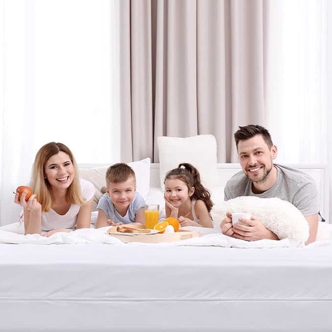 Utopia Bedding Zippered Mattress Encasement Queen Size (Pack of 10), 100% Waterproof, Dust Mite and Bed Bug Proof Mattress Protector, Absorbent 6-Sided Mattress Cover