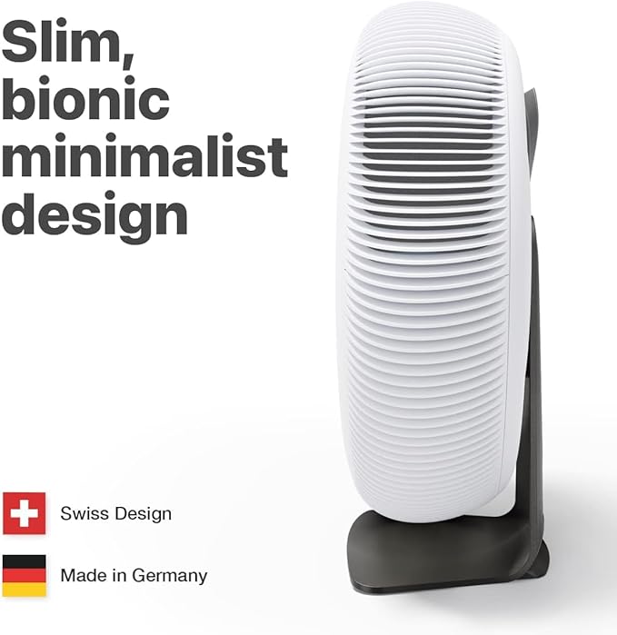 IQAir Atem X - 3Pack - Smart Air Purifier for Large Room up to 4950 sq. ft., WiFi App Control, HyperHEPA Filters Viruses, Bacteria, Allergies, Asthma, Mold, Pets, Dust, Odor; Made in Germany