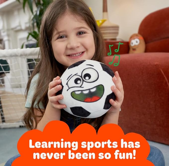 Move2Play, Hilariously Interactive Toy with Music & Sound Effects | Birthday Gift for Boy & Girl | Ball for Toddler & Baby | 6, 12, 18+ Months | 1, 2, 3+ Year Old