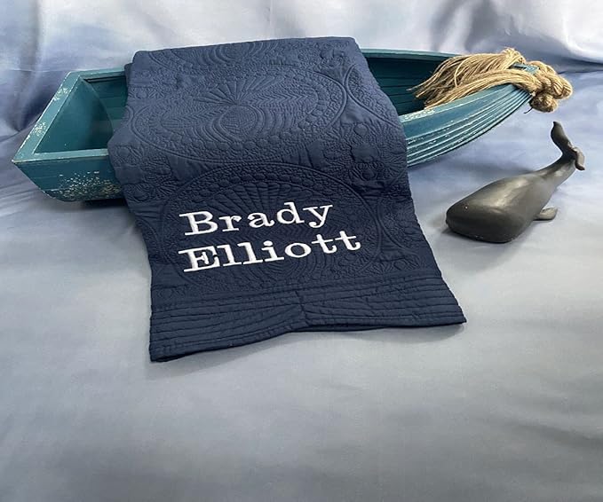 Personalized Baby Blanket Baby Quilt Monogrammed Blankets for Boys and Girls Embroidered Baby Gifts Lily