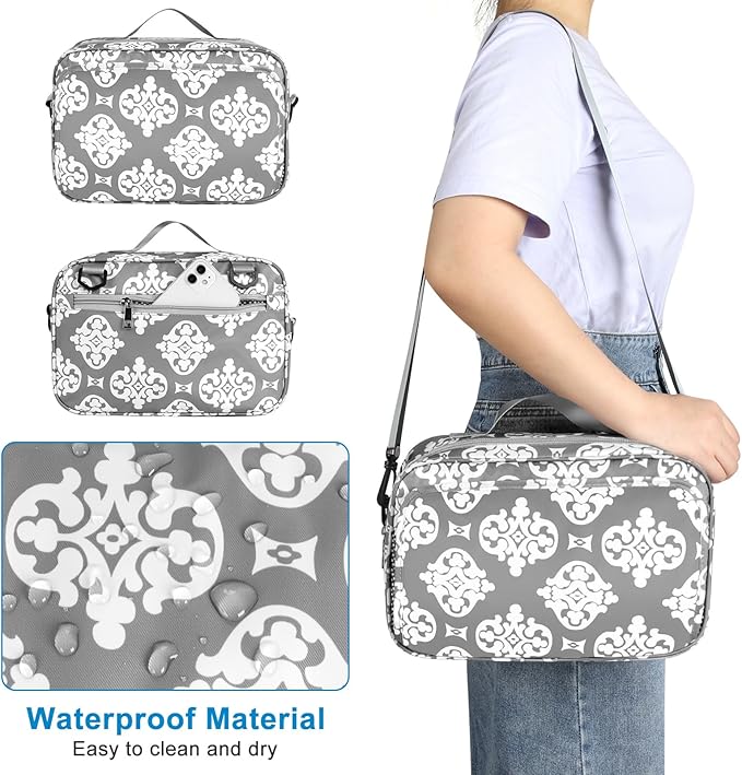 Accmor Stroller Organizer, Universal Stroller Organizer with Insulated Cup Holder Pocket, Dual Purpose Large Capacity Stroller Bag Caddy, Stroller Accessories Fits for Uppababy, Doona, Nuna Strollers