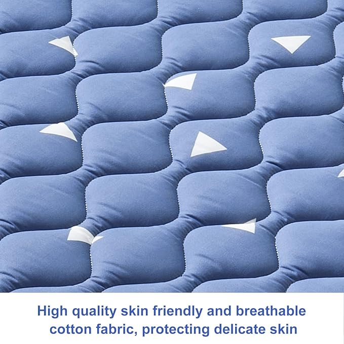 Baby Bassinet Mattress 47x 23.6 inches- Firm Support and Comfort Premium Foam,Noiseless and Odorless,Hypoallergenic Small Crib Mattress, Fits Moses Basket, Dual Sided with Soft Breathable Fabric