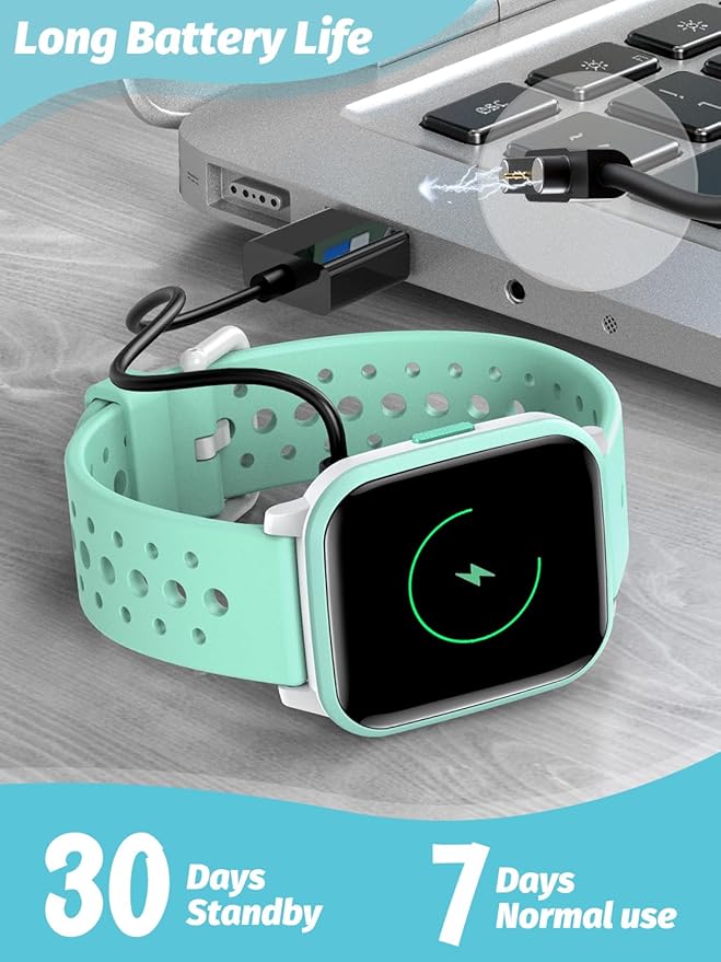 Kids Smart Watch Girls Boys, SmartWatch for Kids Smart Watch Gifts for 4-16 Years Old with Sleep Mode 19 Sports Mode Pedometer Birthday Gift for Boys Girls