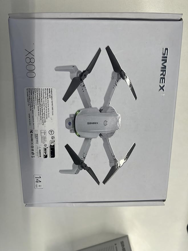 Drone With Camera 1080P for Kids And Adults, RC Quadcopter with Altitude Hold, Mini Drone With One Key Start, Waypoint Fly, Headless Mode, 3D Flip, 3 Speeds, Remote Control Drone for Beginners