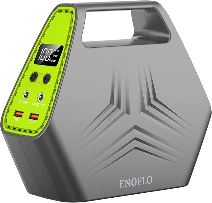 Portable Power Station 97Wh Solar Generator 26400mAh Power Bank with AC Outlet 110V Battery Charger for Home Use Outlet Battery Pack for Camping Emergency