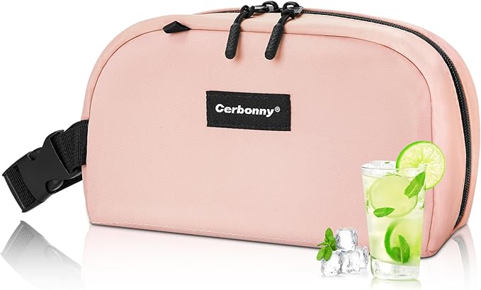 Cooler Lunch Bag - Freezable and Insulated for Travel, Kids/Adults, Fit for Yogurt