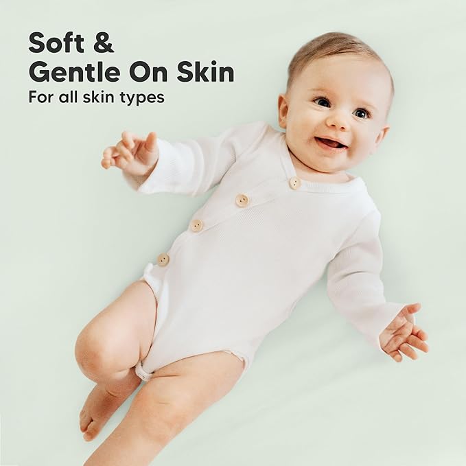 KeaBabies 2-Pack Organic Crib Sheets for Boys, Girls - 52x28 Fitted Crib Mattress Sheet Neutral, Breathable Jersey Cotton Cover for Baby Bed, Toddler Mattress, Soft & Cute Prints (Cove)