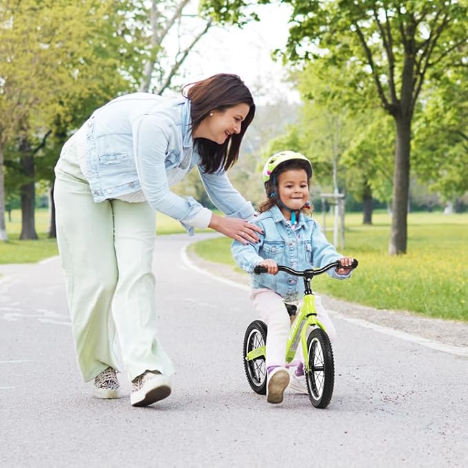14" Kids Balance Bike for 3,4,5,6 Year Old Boys and Girls, Air Tires with Magnesium Alloy Frame, Lightweight No Pedal Toddler Training Bicycle