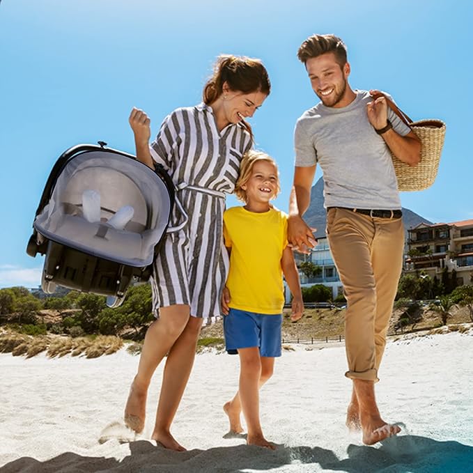 Baby Mosquito Net for Infant Car Seats,Infant Stroller and Bassinets, Carrier,Breathable with Elastic Netting for Easy Fitting, Portable Durable & Long Lasting Infant Insect Shield Netting (White)