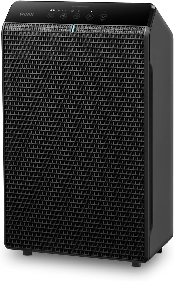 WINIX 5520 Air Purifier for Home Large Room Up to 1882 Ft² in 1 Hr With Air Quality Monitor, True HEPA, High Deodorization Carbon Filter and Auto Mode, Captures Pet Allergies, Smoke, Dust.