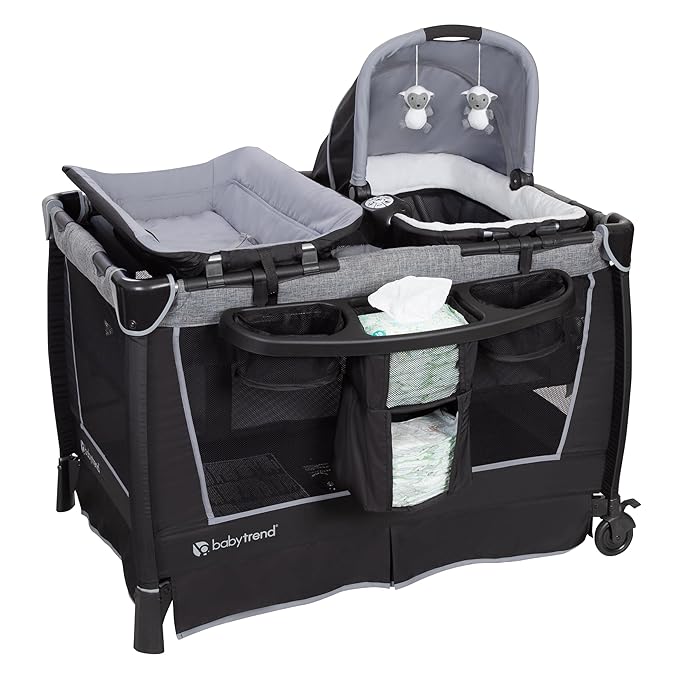 Baby Trend Simply Smart™ Nursery Center, Whisper Grey