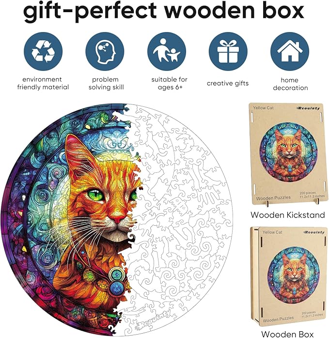 Yellow Cat 200pcs