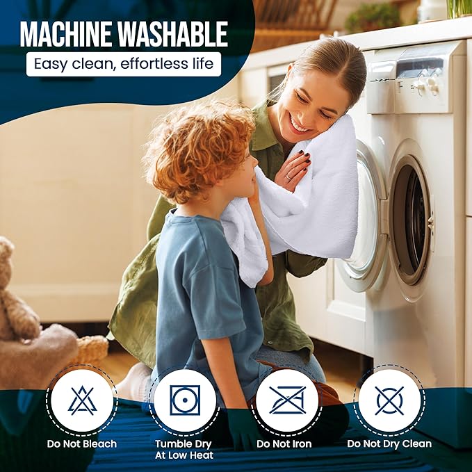 Utopia Bedding Waterproof Mattress Protector Short Queen Size 2 Pack, 200 GSM Breathable Terry Mattress Cover, Fitted Style with Stretchable Pockets (White)