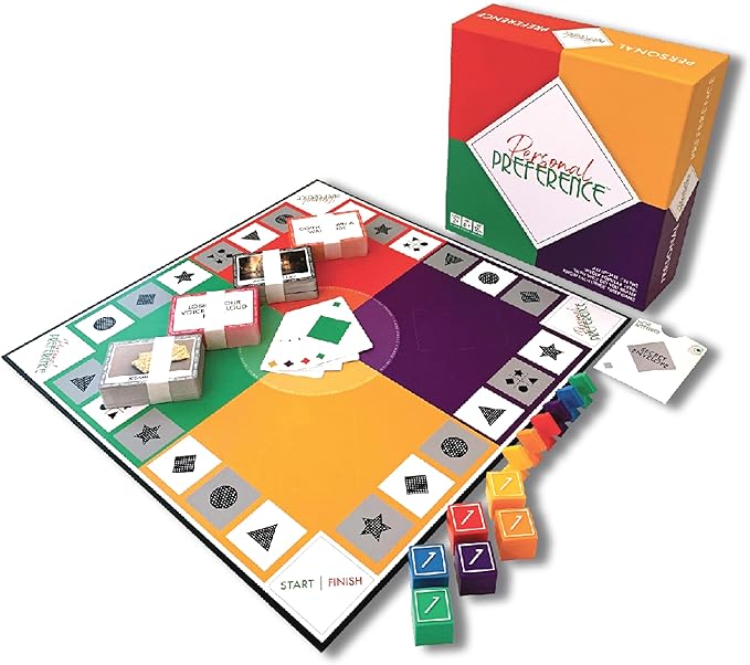 Board Game - The Original Preference Ranking Family Party Game from The 1980s, with 750 All New Cards, 'How Well Do You Really Know Each Other', 2-12 Players (Updated Edition)