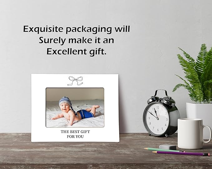 Baby Picture Frame, Ultrasound Picture Frames, When a Baby is Born So is a Grandparents, New Grandparents Gifts First Time 2025, Photo Frame 4x6(cream-coloured)