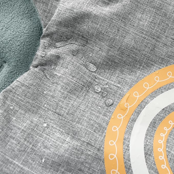 Stroller Cover for Winter, Universal Waterproof Baby Stroller Footmuff, Warm Bunting Sleeping Bag for Cold Weather(Rainbow)