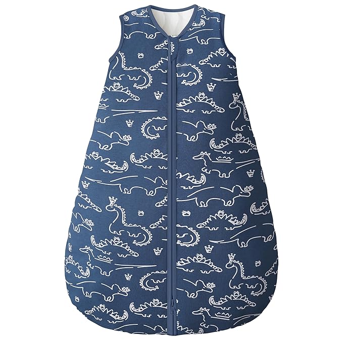 Yoofoss Baby Sleep Sack 0-6 Months, TOG 2.5 Baby Wearable Blanket with 2-Way Zipper, 100% Organic Cotton Fabric Winter Newborn Sleeping Sack, Warm Soft Comfy