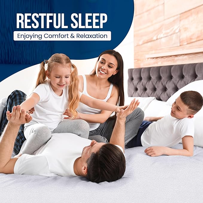 Utopia Bedding Waterproof Mattress Protector Full Size 2 Pack, 200 GSM Breathable Terry Mattress Cover, Fitted Style with Stretchable Pockets (White)