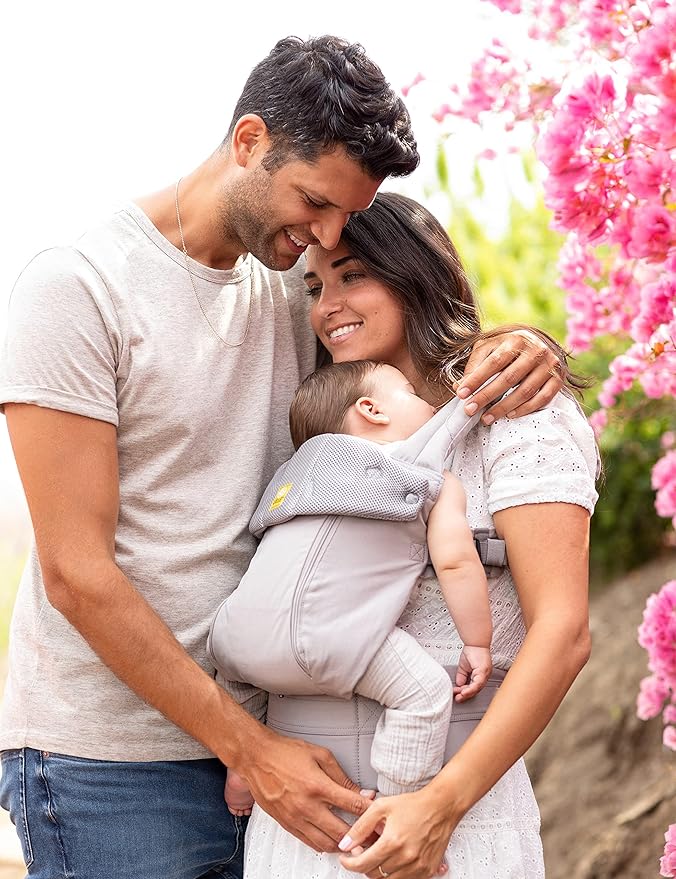 LÍLLÉbaby Complete All Seasons Ergonomic 6-in-1 Baby Carrier Infant to Toddler with Lumbar Support (7-45 Pounds), 360 Degree Baby Wearing & Multi-Position, Inward & Outward Facing (Stone)